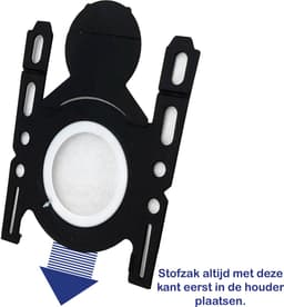 Multaparts® stofzuigerzakken geschikt voor Bosch / Siemens G ALL - 10 stuks- | Made in Europe | Passend in o.a. Free'e, Ergomaxx'x, In'genius, Serie 8, Serie 4, SI52, SI69, NR150+ — thumbnail 4