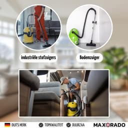 Maxorado XL meubelborstel voor stofzuiger met 45mm NW aansluiting – Ideaal voor meubels, auto-interieur en werkplaats - Universeel — thumbnail 3
