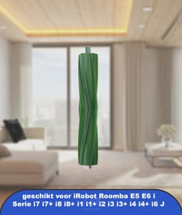 4-delige set vervangende rubberen borstels geschikt voor iRobot Roomba E5 E6 i Serie i7 i7+ i8 i8+ i1 i1+ i2 i3 i3+ i4 i4+ i6 J serie robotstofzuigers. — thumbnail 2