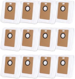 Dailygoods- Stofzuigerzakken 12 Stuks - RVA202 - Grote Capaciteit 3,5 L - Compatibel met Tapo RV30 Max Plus/RV20 Max Plus - Perfecte Pasvorm - Goed Afdichtingsontwerp - Stofzak — thumbnail 1