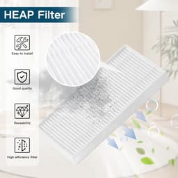 13 stuks Accessoires Kit Vervanging voor Eufy C10 Robotstofzuiger - 1 Hoofdborstel, 4 Zijborstels, 4 HEPA-filters, 4 Vervangende Stofzakken — thumbnail 4
