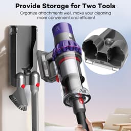 Dailygoody - OmGoods - Dailygoody - Oplaadbare Muur Docking Station - Stofzuiger Accessoires - Ruimtebesparend - Geschikt voor Dyson V10 SV12 - Hoogwaardige Kwaliteit — thumbnail 5