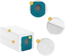 Stofzuigerzakken, vervangingsset geschikt voor SAMSUNG VCA-ADB95 draadloze handstofzuiger (10 zakken per verpakking) — thumbnail 5