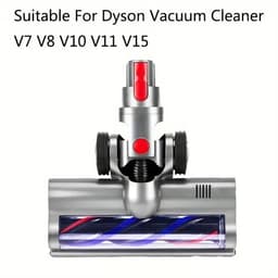 De set is geschikt voor de Dyson V7, V8, V10, V11 en V15 stofzuigermodellen, de gemotoriseerde vloerborstel, de vloerborstel geschikt voor haren en accessoires die zijn geschikt voor het reinigen van tapijt en tegels. — thumbnail 1
