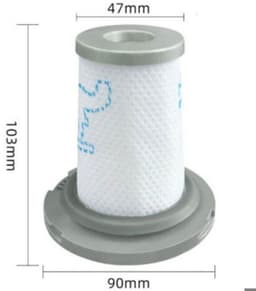 Twee vervangende filterpatronen Geschikt voor Rowenta ZR009006, Geschikt voor Rowenta X-FORCE FLEX 8.60 en Rowenta X-PERT 6.60 RH 68 xx HEPA-filters. — thumbnail 3