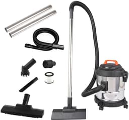 Fuegobird - Electric wet and dry vacuum cleaner - krachtig 2000W - Grote capaciteit 18 L - 4m cord - Blower connection - 7 accessoires - 1.6 m plastic hose - HEPA filterl - Bouwstofzuiger - RVS zuiger — thumbnail 4