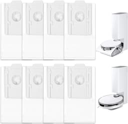 8 stuks VCA-RDB95 Stofzakken Vervanging voor SAMSUNG Jet Bot AI+ / Jet Bot+/Op maat gemaakte Jet Bot Combo AI Stofzuiger Station- Jet Bot Stofzak Accessoires Onderdelen — thumbnail 1