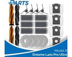 Dreame L40s Pro Ultra Onderhoudsset (Plus.Parts® alternatief voor RAK59)