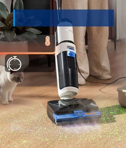 Tineco FLOOR ONE S6 Stretch Steam Plus - Nat en droog stofzuiger en dweil - 160°C BoostStoom technologie - Anti-Tangle Design - FlashDry zelfschoonmaak routine - Bedrade Steam Cleaner voor opgedroogde vlekken — thumbnail 4