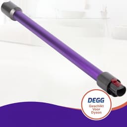 DEGG® - Mondstuk + Telescoopbuis (paars) - Geschikt voor Dyson V7, V8, V10, V11 en V15 - Premium Kwaliteit — thumbnail 2