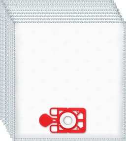 10x Dparts NVM-2BH stofzuigerzakken geschikt voor Numatic - 15 liter HepaFlo stofzak voor George en Charles stofzuiger - nr. 604016 — thumbnail 1
