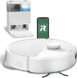 iRobot Roomba® Plus 405 Combo Robot + Autowash™ Dock - Robotstofzuiger met Dweilfunctie - Wit - G1852 — thumbnail 1