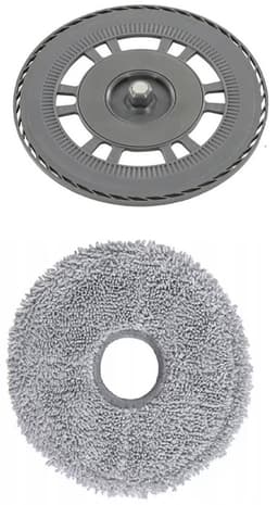 1 x Mop pad houder tray + 1 x mop dweildoek compatibel met Dreame / L20 / X30 / X40 / Ultra L10s ULTRA PRO HEAT - een stuk - Hoogwaardige vervanging — thumbnail 1