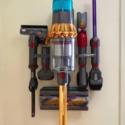 17Parts Wandhouder voor Dyson V7 V8 V10 V11 V12 V15 – Stofzuiger Accessoirehouder – 8-in-1 Organizer voor Opzetstukken – Wandmontage – Inclusief Pluggen en Schroeven – Ruimtebesparende Opbergoplossing — thumbnail 4