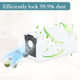 10 vervangende stofzakken geschikt voor Dreame L10s Pro Ultra Heat / L10s Ultra Gen 2 / X40 Ultra / L40 Ultra / X30 Ultra / X50 Ultra – 3.2L filterzak-accessoires — thumbnail 2