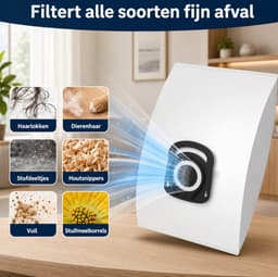 Stofzuigerzakken 10 Stuks - Geschikt voor Rowenta Hygiene+ ZR200520, ZR200720 & ZR200920 - Voor Compact Power, Power XXL, Silence Force & X-Trem Power — thumbnail 3