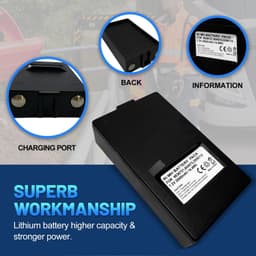 Stofzuigeraccu - 7,2 V - 2000 mAh - Ni-MH — thumbnail 2
