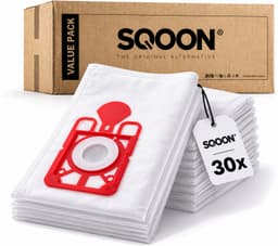 SQOON® Stofzuigerzakken Geschikt voor Numatic Henry HVR160 / Hetty HET160 - Vervangt Model 604011 - High Filtration voor Optimale Stofopname - 30 stuks — thumbnail 2