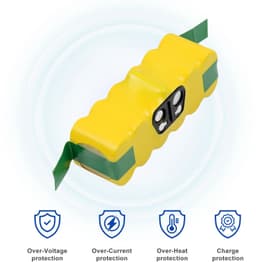 Stofzuigeraccu - 14,4 V - 5000 mAh - Ni-MH — thumbnail 2