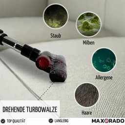 Mini-turboborstel voor dierenharen, pluisjes, stofzuiger, 32 mm, 35 mm, dierenhaarborstel, opzetstuk, compatibel met,,,, reserveonderdeel — thumbnail 3