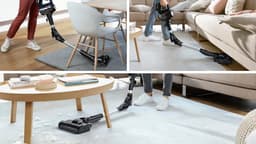 Bosch BSS715FRSH steelstofzuiger & elektrische bezem 2-in-1-steelstofzuiger Batterij/Accu Droog Zakloos 0,3 l Zwart, Zilver 5 Ah — thumbnail 3
