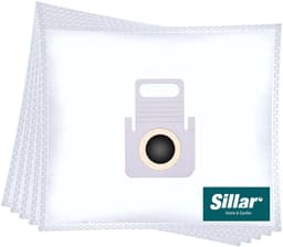 Sillar, accessoireset voor stofzuiger, 5 stofzuigerzakken, synthetisch + 5 stofzuigerfilter, wasbaar, HEPA, sponzenfilters, geschiktvoor de Thomas Aqua+ Pet & Family, Perfect Air, Twin, vervanging EA 787241.787276.787203 — thumbnail 5