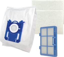 20 PARTS4® Stofzuigerzakken + HEPA & motorfilters geschikt voor Philips PowerGo | Complete set met 20 stofzuigerzakken, HEPA H12 filter en 2 motorfilters — thumbnail 1