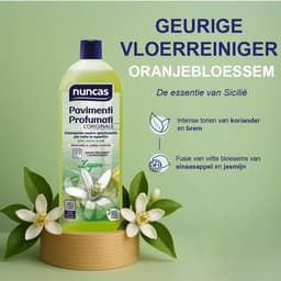 nuncas 1000ml schoonmaakmiddel - met oranjebloesem geur - Reinigingsmiddel geschikt voor dweilrobot iRobot Roomba Braava Jet M6 — thumbnail 3
