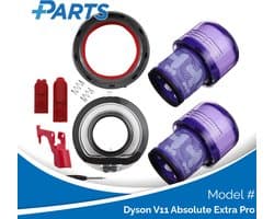 Dyson V11 Absolute Extra Pro Onderhoudsset (Plus.Parts® alternatief voor 970013-02)