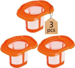 3 Pack Hepa Filter - Vervangend Filter Geschikt voor HHVKF10 - Geschikt voor Black & Decker Handheld Vacuüm - Geschikt voor Modellen BHHV520BT BHHV520BFP BHHV320B BHHV320J BHHV520BF BHHV520JF — thumbnail 1