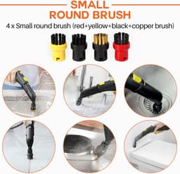 Geschikt voor Karcher stoomreiniger accessoires, reserveonderdelen voor Karcher SC1 SC2 SC3 SC4 SC5 SC7 CTK10 — thumbnail 5