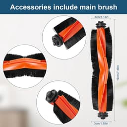 Accessoirekit voor Xiaomi X20 Max/X20 Pro Stofzuigerrobot: 1 Rollenborstel, 6 Zijborstels, 6 Moptampons, 2 Filters, 2 Stofzakken, 1 Reinigingsborstel — thumbnail 2