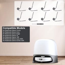 Vervangende Zijborstels Geschikt voor Roborock Qrevo Curve/Qrevo Curv/Qrevo Edge, Saros 10/Saros 10R, Qrevo Curv S5X/Qrevo Edge S5A Stofzuigerrobots — thumbnail 2