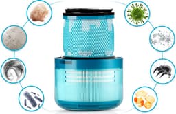 1 x HEPA Filter geschikt voor Dyson V15 Detect Complete - Extra Stofzuiger vervanging - Premium Kwaliteit - Controleer de afmeting. — thumbnail 4