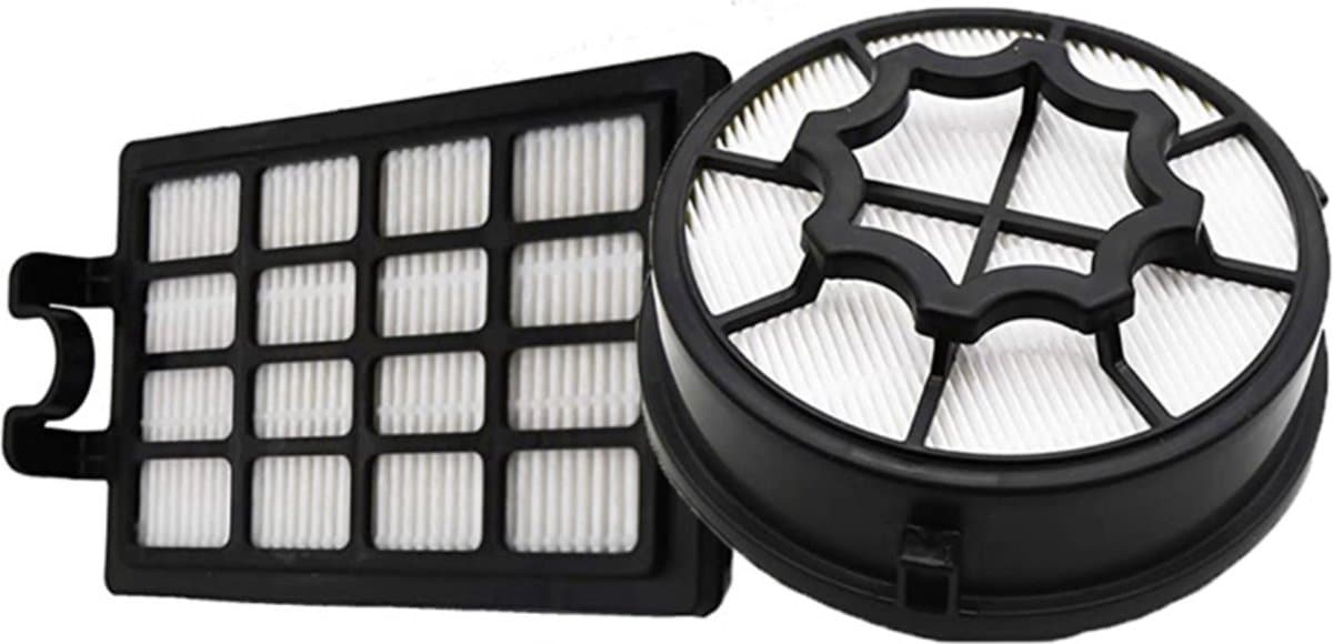 HEPA Filter set geschikt voor AEG AE78-serie, Cyclonclean en LX5 vervanging AEF112 onderdeel — afbeelding 1