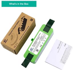 Li-ion accu, 5200 mAh, voor Roomba 985, 981, 980, 971, 970, 966, 965, 960, Roomba 89X, Roomba 69X en Roomba 68X, zie lijst in beschrijving — thumbnail 2