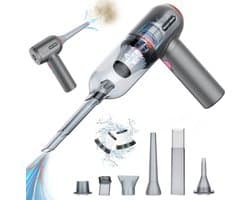 Krachtige Draadloze Autostofzuiger 9000PA - 3-in-1Handheld Stofzuiger met Oplaadbare Accu