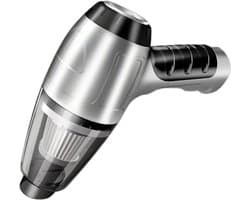 Bovista Kruimeldief - Handstofzuiger - Snoerloos - Draadloos - Auto Stofzuiger - Caravan - Best Verkocht - Car Vacuum Cleaner - Zilver - Blaas en Zuig