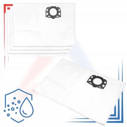 AreoSe - Stofzuigerzakken en filters voor Karcher WD3 WD2 Plus SE 4001 - 8 zakken + 1 filter — thumbnail 4