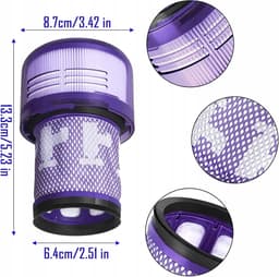 AreoSe - HEPA-filter voor Dyson V12 Detect Slim Absolute - 2 stuks — thumbnail 5