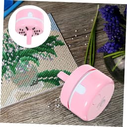 Diamant Plukker - Boorverfgereedschap Organizer - Kleine Items Opruimen - Vacuüm Reiniging - 8 x 8 x 5.5 cm - Roze — thumbnail 4