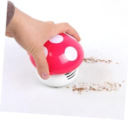 Efficiënte Mini Handstofzuiger Nat en Droog, Draagbare Schrobber voor Keukenbladen, Tafels en Kantoor, Laag Geluid, Eenvoudig Te Reinigen — thumbnail 4