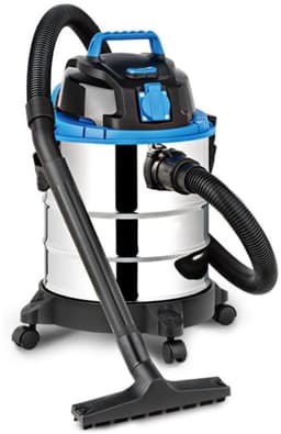 KIRA® Karcher - Krachtige Alleszuiger voor Nat & Droog - Professionele Bouwstofzuiger - Zilver - 35cm x 35cm x 51cm — thumbnail 1