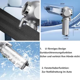 Handstofzuiger - Draadloos - 6-in-1 - Oplaadbare Handstofzuiger met Hoge Zuigkracht - Voor Auto's en Huizen — thumbnail 5