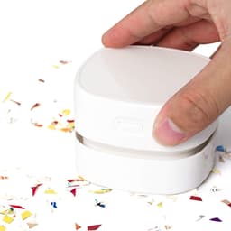 Mini Draadloze Tafelstofzuiger, Draagbare Bureau Stofzuiger USB-oplaadbaar voor Toetsenbord, Laptop, Kantoor, Auto en Huisdierenhaar — thumbnail 1