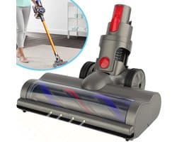 Vervangende Reinigingskop Voor Stofzuiger - Vloerborstelkop Met Led-Verlichting En Zachte Roller - Voor V11 V10 V8 V7 Draadloze Stofzuiger