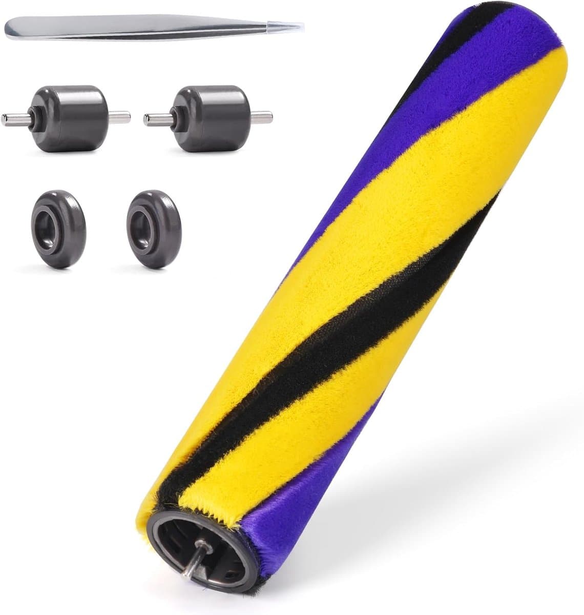 V15/V12 Borstelrol Geschikt voor Dyson V12 Detect Slim Absolute & V15 Detect Slim – Vervangende Borstelwals 971634-01 – Zachte Roller voor Harde Vloeren — afbeelding 1