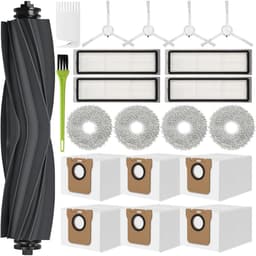 Accessoireset geschikt voor Robotstofzuiger - 21-delige set met stofzakken, filters, borstels en dweilpads voor Xiaomi X20 Plus, Dreame L10s Ultra, X10 Plus, S20 en L10 Ultra — thumbnail 1