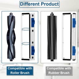 Vervangende achterklep - 2 stuks geschikt voor Ecovacs Deebot X2 Omni - X2 - X2 Pro - X2 Combo robotstofzuiger - wasbare - herbruikbare onderdelen — thumbnail 5
