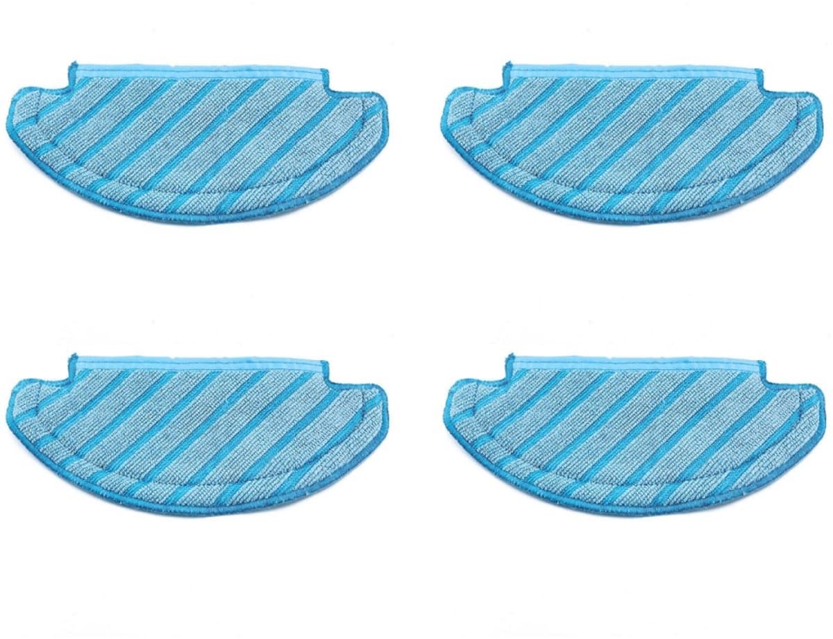 4x Dweildoeken geschikt voor Ecovacs Deebot T8 AIVI/T8 MAX /N8 PRO - Stofzuiger onderdeel - Dweildoeken — afbeelding 1